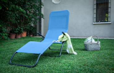 Stiliac® Liegestuhl Pasha "Blau"